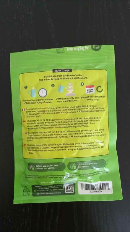 Photo of free envii – Water feature cleaner (Barry CF62) #2
