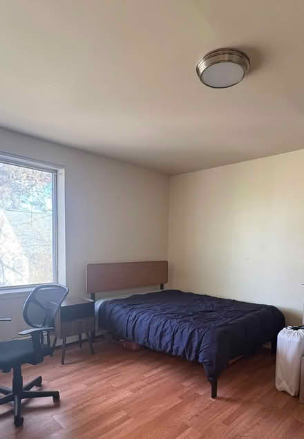 Photo of free Full Size Bed Frame and Mattress (555 Bryant St, San Francisco) #1