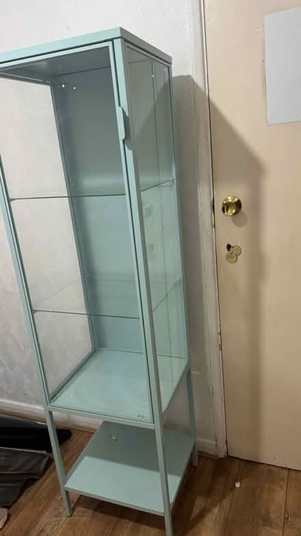 Photo of free Glass cabinet with 2 shelves (Southall, UB1 3JX) #2