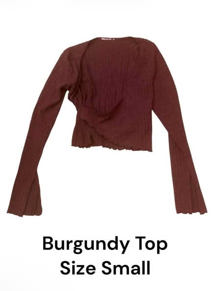 Photo of free Woman’s Burgundy Top (Brooklyn Storage) #1