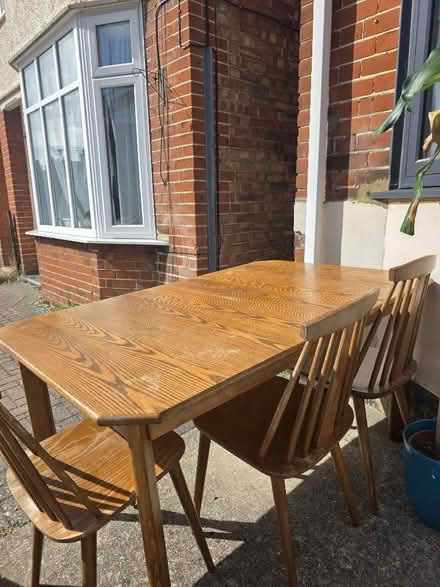 Photo of free wooden dining set (Westbourne IP1) #2