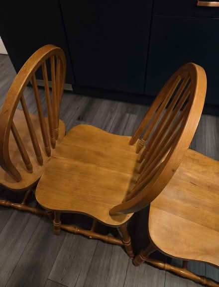 Photo of free 4 x pine chairs (penrith CA11) #3