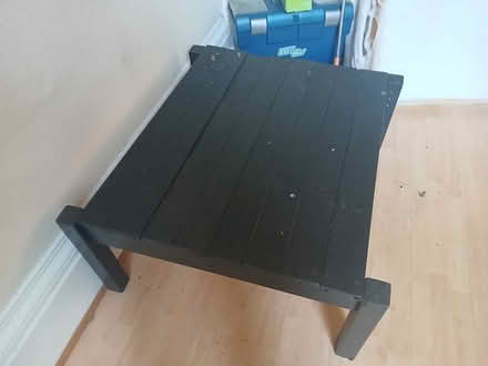 Photo of free handmade pine wooden coffee table (Aigburth L17) #2
