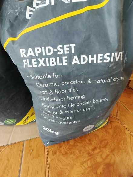Photo of free Tile Adhesive (Stoneleigh) #1