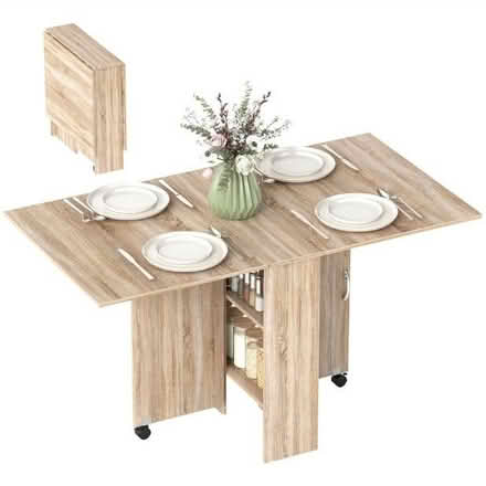 Photo of free Folding dining table 4 chairs (Sheffield Penistone S36) #4