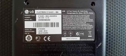 Photo of free Monitor 18.5" LG (Benhall GL51) #2