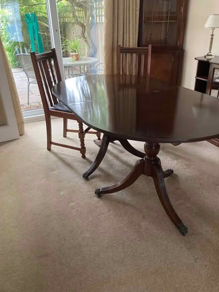 Photo of free Mahogany Table (BN20 8AJ) #1