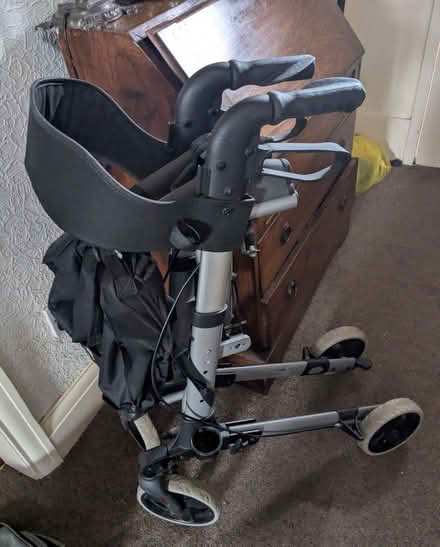 Photo of free Walker with seat and bag. (Bowerham LA1) #1