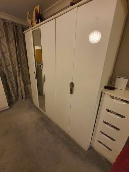 Photo of free White gloss wardrobes (Maidstone ME14) #2
