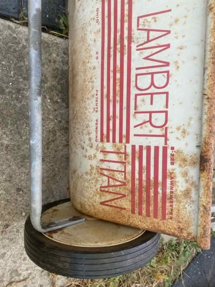 Photo of free Lambert lawn sweeper (Bolingbrook) #2