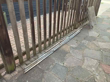 Photo of free Galvanised tubes. Ideal for tomato plant stakes (Welling DA16) #2