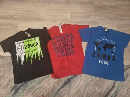 Photo of free Zumba tshirts Medium size (Close to Cumberland School) #1