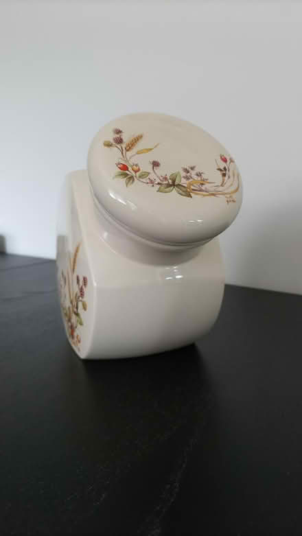 Photo of free Vintage storage jar with lid (Barry CF62) #2