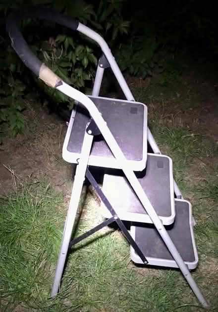Photo of free Step ladder - 3 broad area steps (College Town GU47) #2