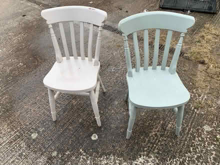 Photo of free Dining chairs set of two (Maesbrook SY10) #1
