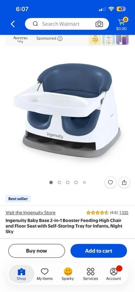 Photo of free baby floor chair (Montgomery Village) #2