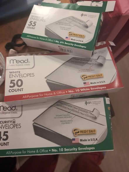 Photo of free 2 boxes of white envelopes (Aspen Hill) #1