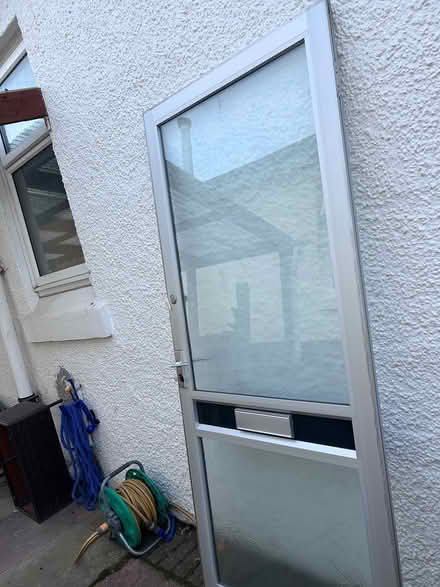 Photo of free Glazed door with key (Ayr) #1