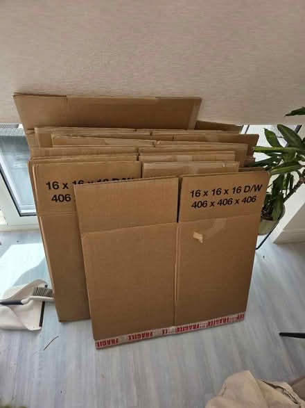 Photo of free 20 cardboard boxes (KT3 6DZ) #1
