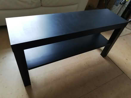 Photo of free Ikea black mini-table 35" long x 10" wide x 20" high (Bradleys Both BD20) #1