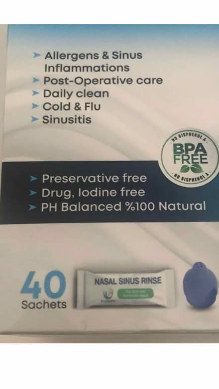 Photo of free Nasal Sinus Rinse Kit (Neasden NW10 near McDonald) #4
