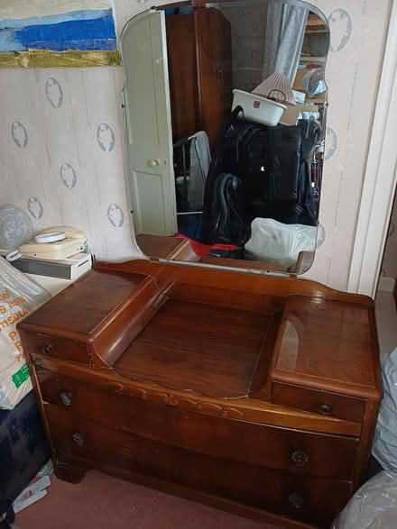 Photo of free Dressing table; 2 large drawers (Becontree RM9) #1
