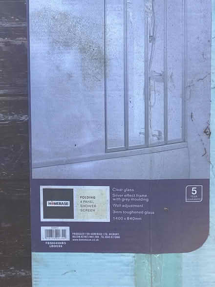 Photo of free Folding shower screen (Nest Farm area NN8) #2