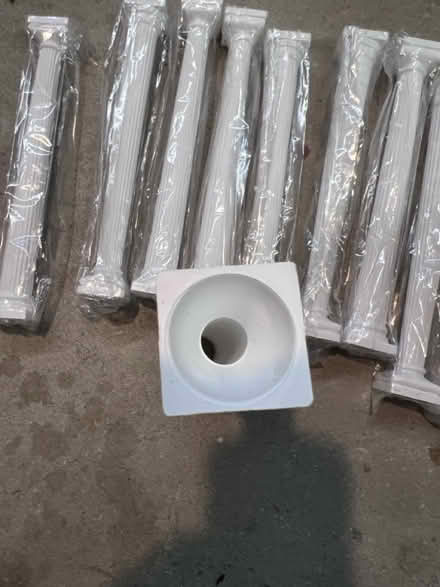 Photo of free Craft 9” plastic columns (Sunnyvale - Ponderosa Park) #2