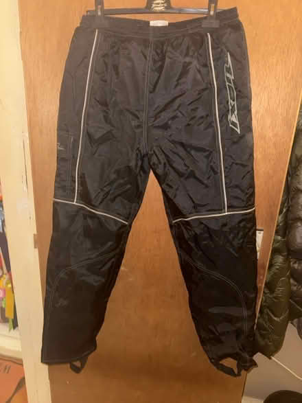 Photo of free Waterproof motorbike trousers small (Bassingbourn, SG8) #1