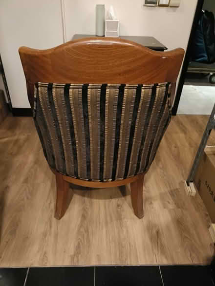 Photo of free Antique wooden armchair , table (Tiong bahru) #2