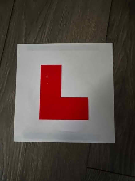 Photo of free Magnetic L Plate (Monkston Park MK10) #1