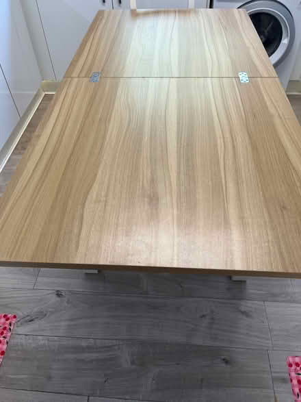 Photo of free kitchen table and two chairs (Enfield B97) #3