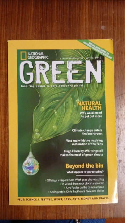 Photo of free National Geographic - GREEN - Spring 2010 (Maidenhead SL6) #1