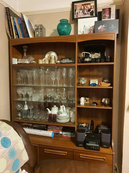 Photo of free Wooden display cabinet (Maidstone ME14) #1