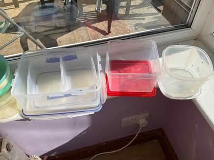 Photo of free Plastic containers,some Tupperware (Bodicote OX15) #2