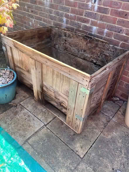 Photo of free Wooden box for garden (West Horsham) #1