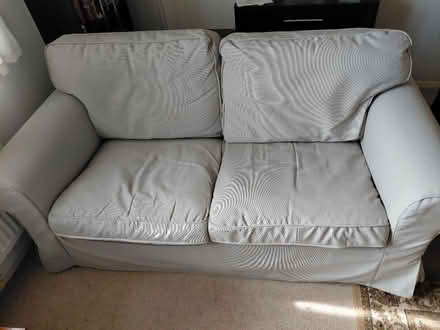 Photo of free Two seater grey settee from Ikea (Mosborough S20) #1