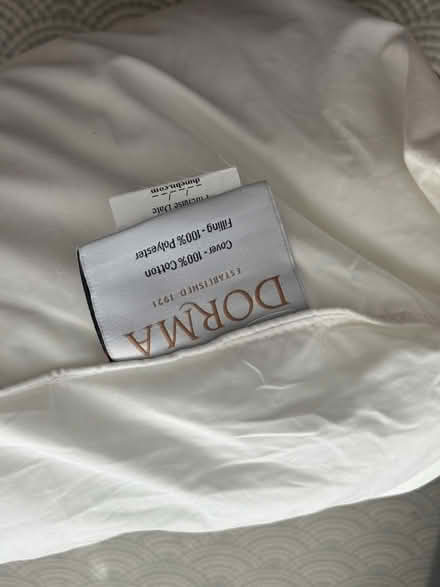 Photo of free Large Dorma continental pillow (Levenshulme M19) #2