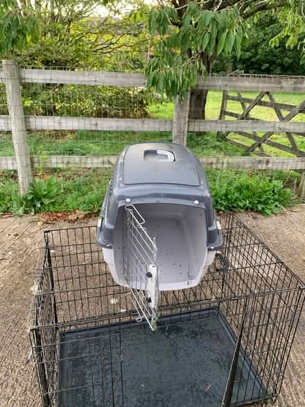Photo of free Dog crate & carry case (Maesbrook SY10) #4