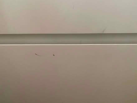Photo of free IKEA Malm four-drawer chest (matt white with glass top) (Woking GU21) #4