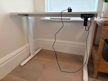 Photo of free White Standing Desk (Dunderrow) #2