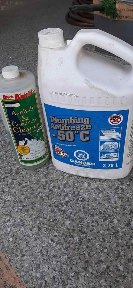 Photo of free Plumbing Antifreeze -50C (Hiawatha Park) #1
