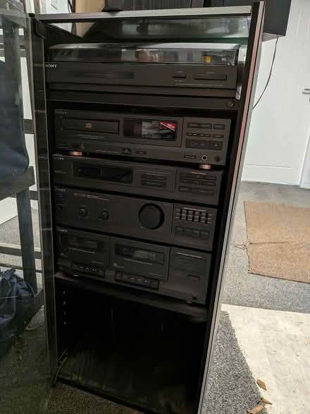 Photo of free Vintage stereo + cabinet + speakers (Newcastle Under Lyme ST5 0LJ) #2