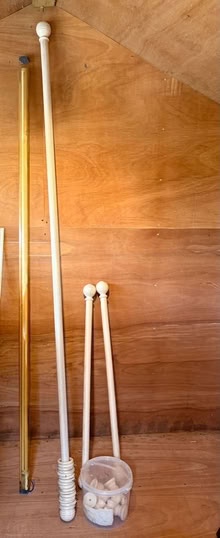 Photo of free Curtain poles and fittings (West Overton SN8) #1