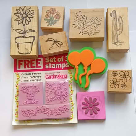 Photo of free Mixed Craft Stamps Bundle (Hatch End HA5) #1