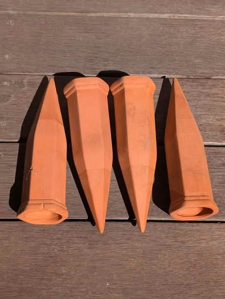 Photo of free Terracotta Plant Watering Spikes x4 (Teele Square) #1
