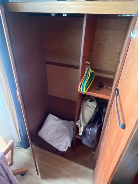 Photo of free Tall wooden cupboard (G12 8NU, Glasgow) #2