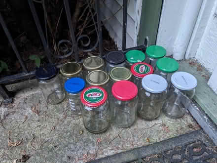 Photo of free glass jars with lids (Oxford/Wharncliffe) #1