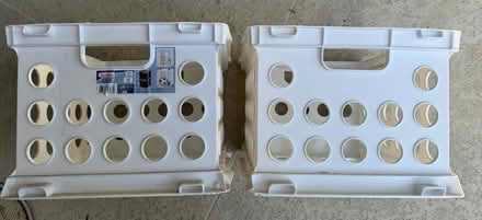Photo of free Sterilite storage crates for files (1075 Valencia Avenue) #1