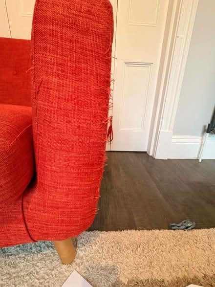 Photo of free Orange sofa (Sevenoaks TN13) #3